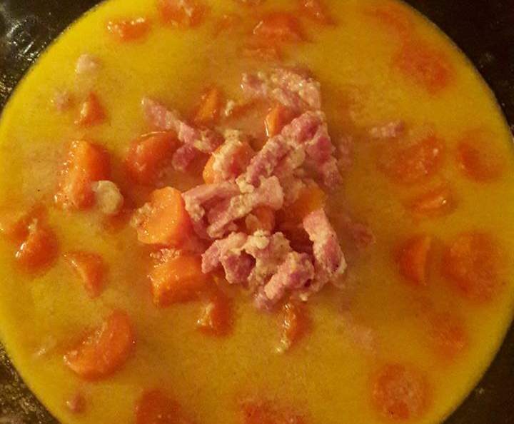 Carottes à la Carbonara