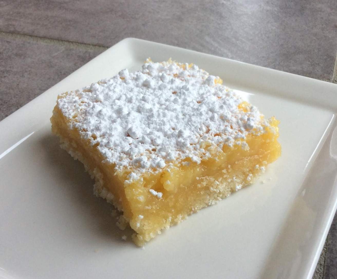 Carrés au citron (ou Lemon bars)