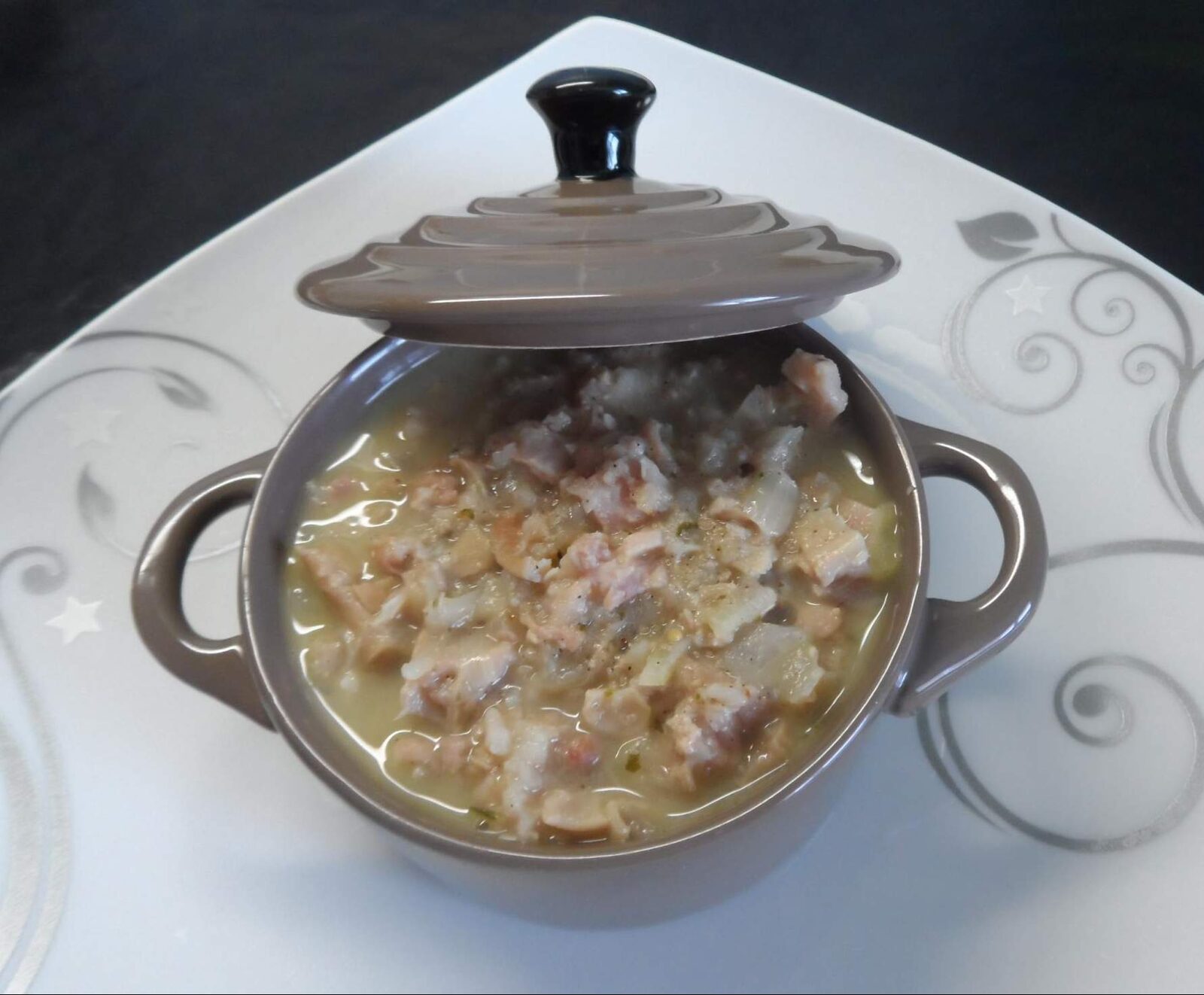 cassolette d'andouillette gratinée