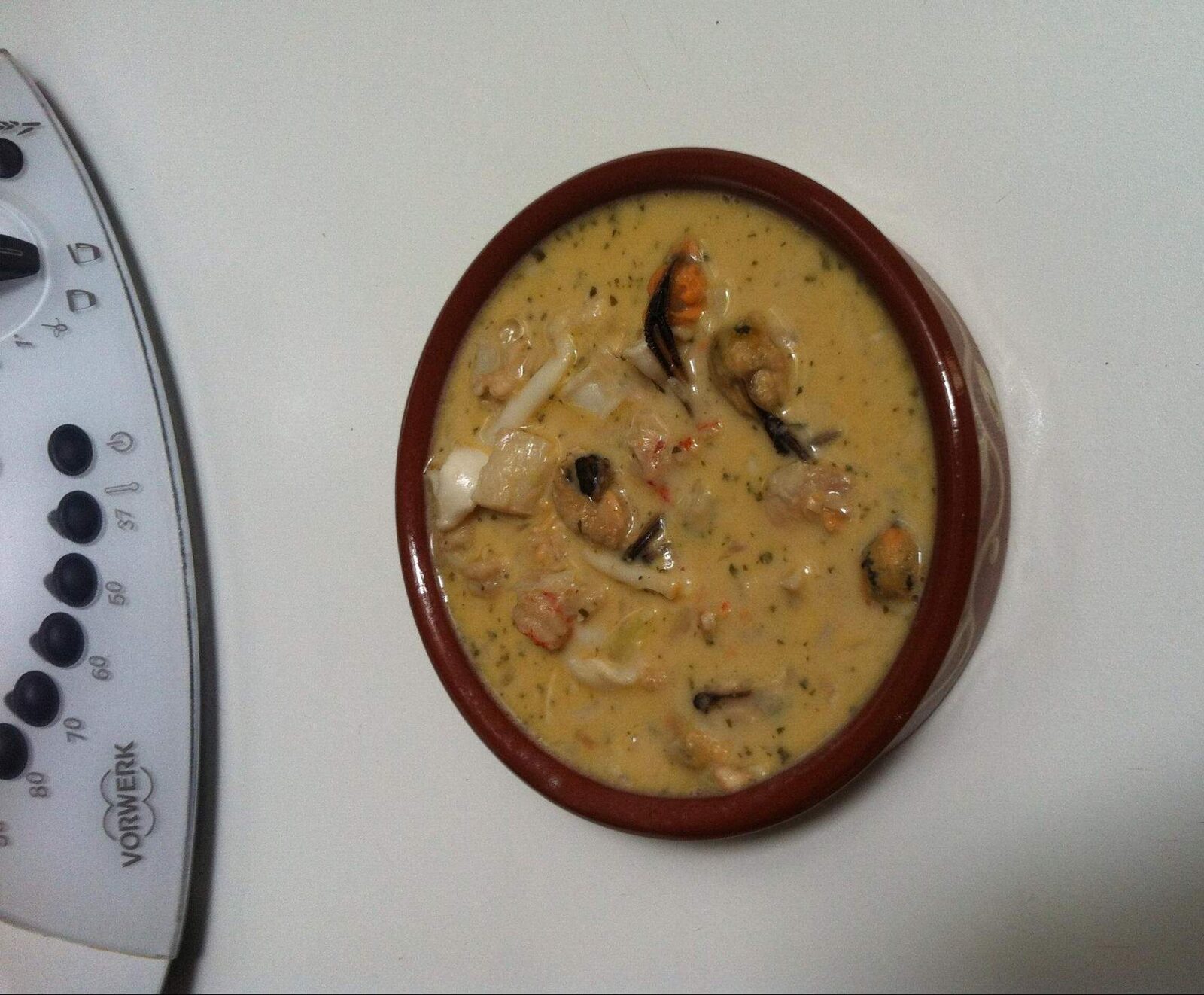 Cassolette de fruit de mer