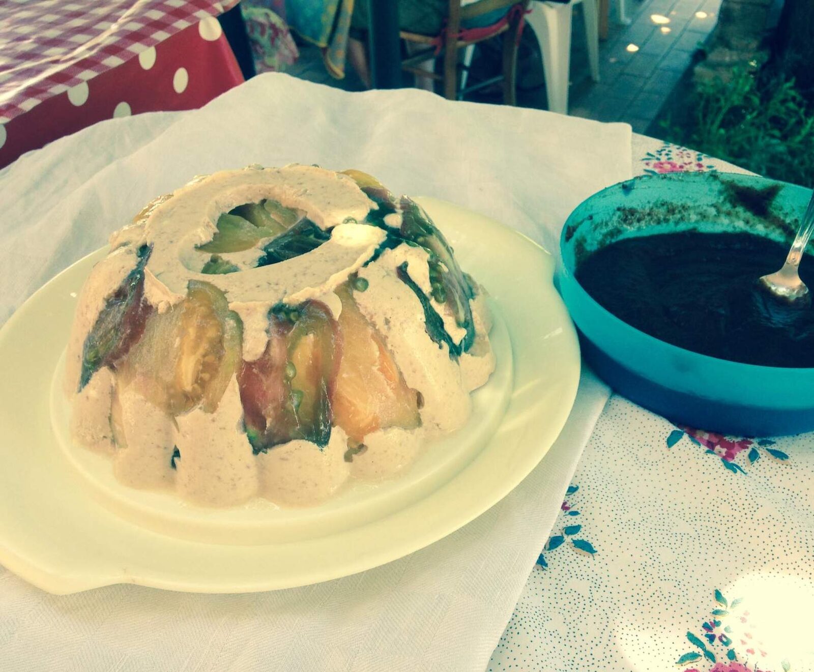 Charlotte tomates / poivrons