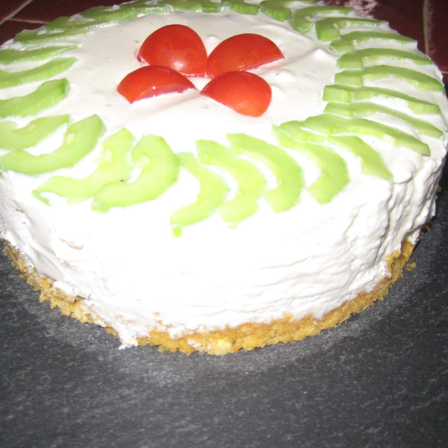 CHEESE CAKE AU CONCOMBRE