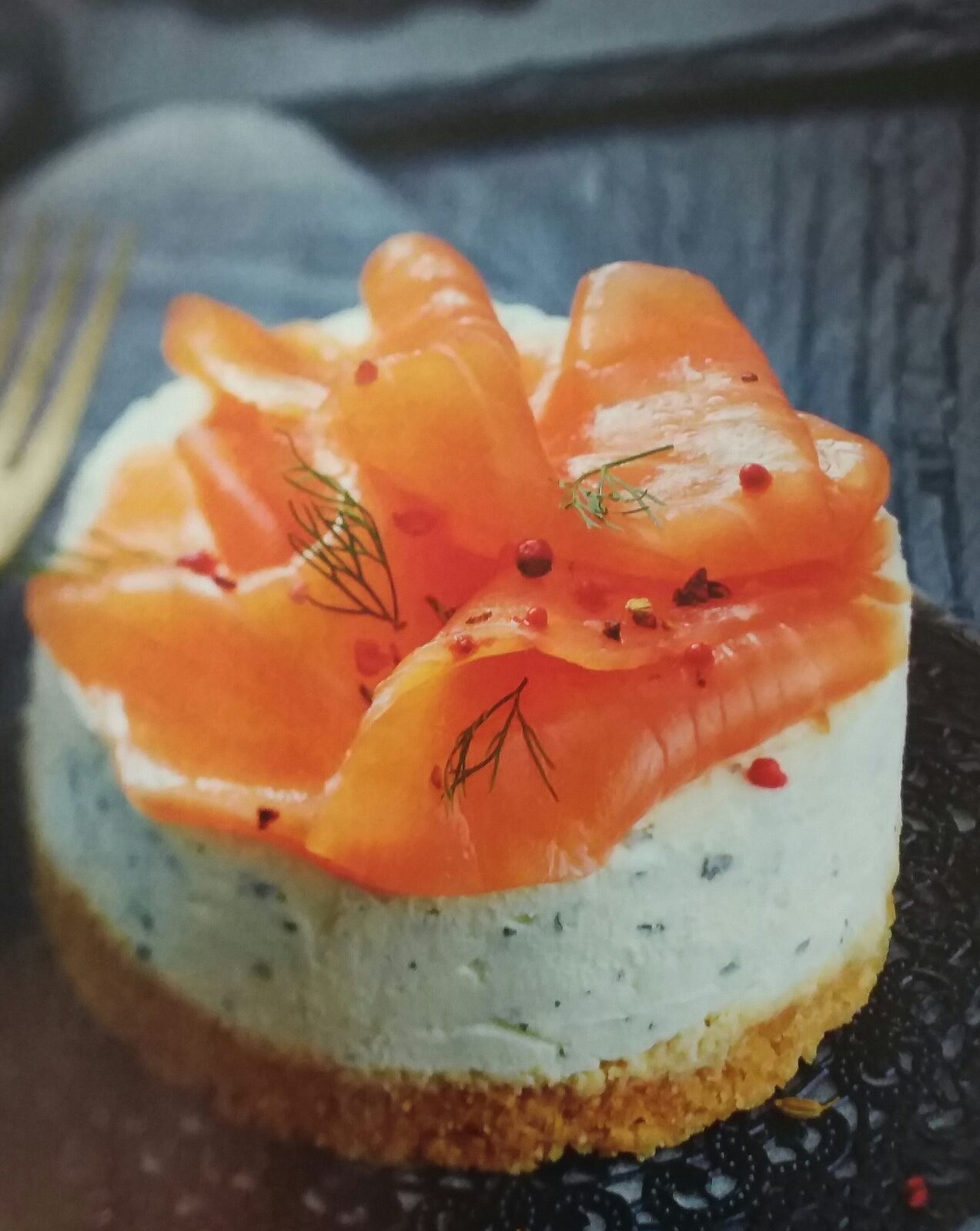 CHEESECAKE AU SAUMON