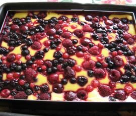 Cheesecake aux fruits rouges