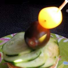 Cheesecake fraîcheur courgettes