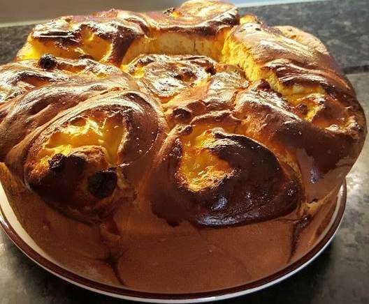 Chinois à la crème pâtissière