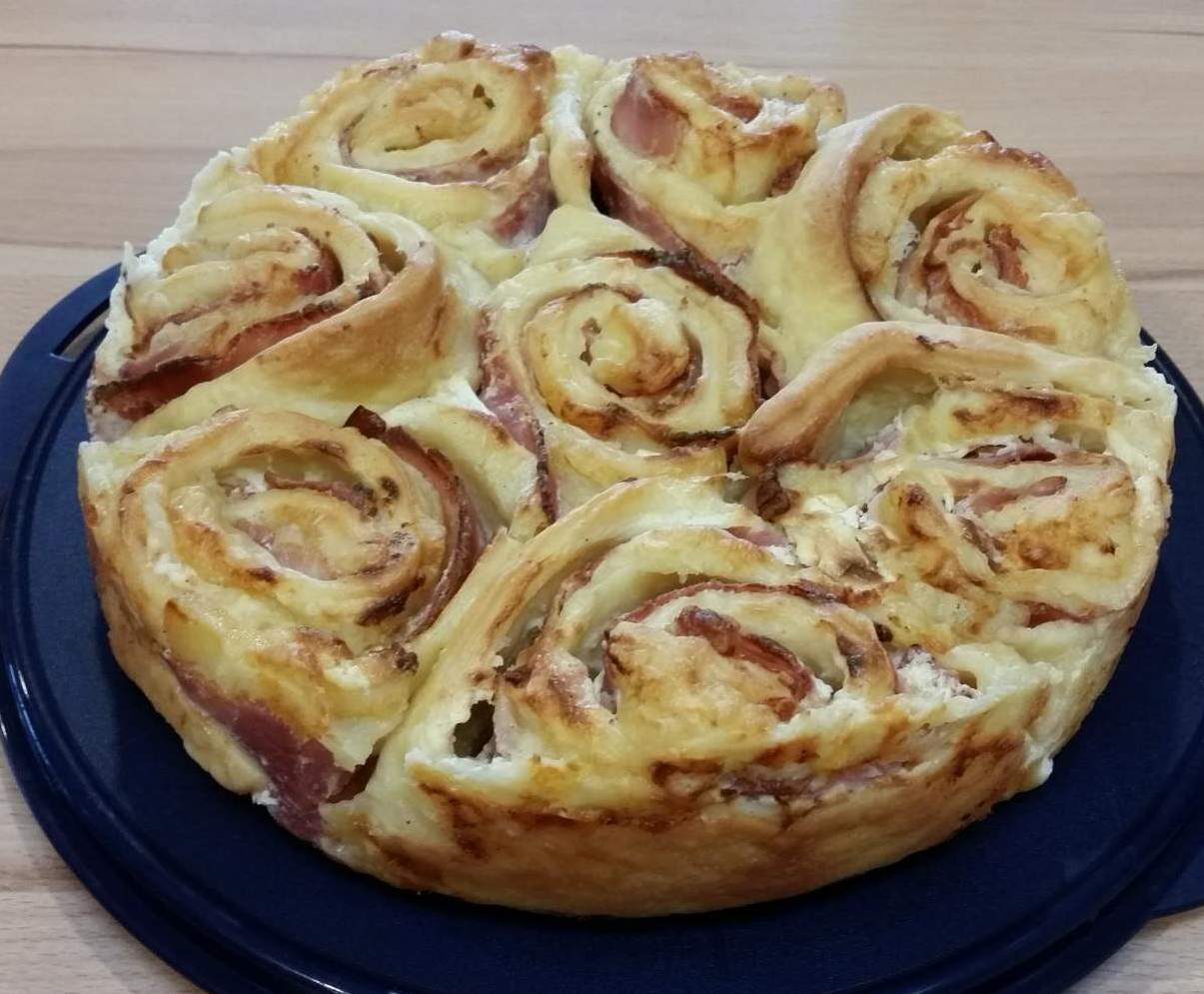 Chinois salé au jambon et raclette