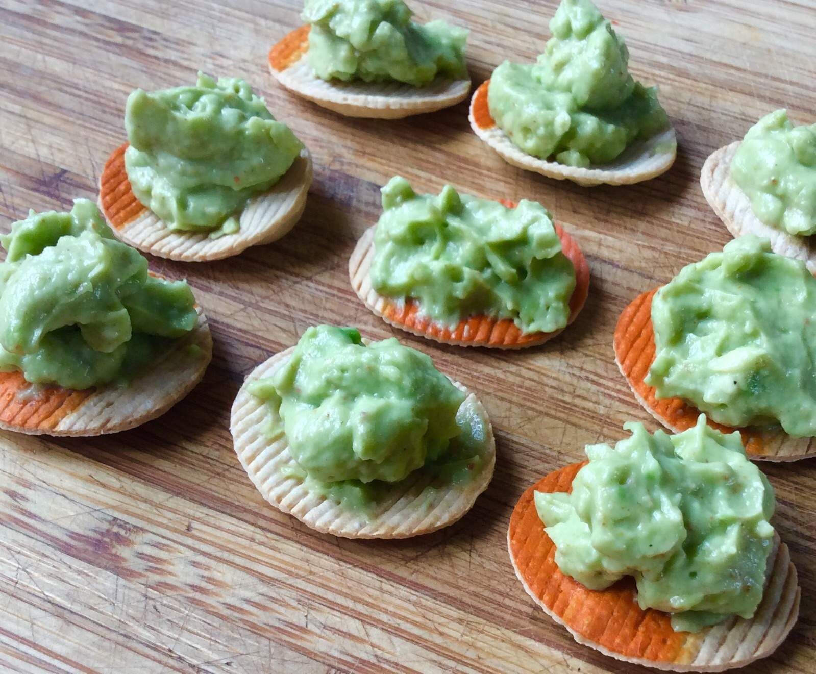 Chips de surimi à l'avocat