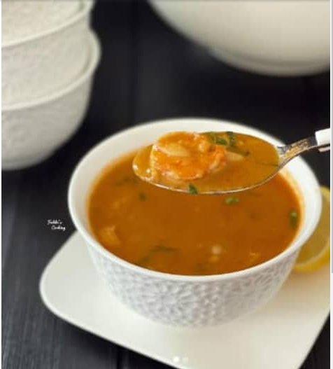 CHORBA AUX CREVETTES by fadilascooking
