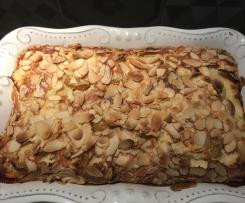 Clafoutis abricot mirabelle amande