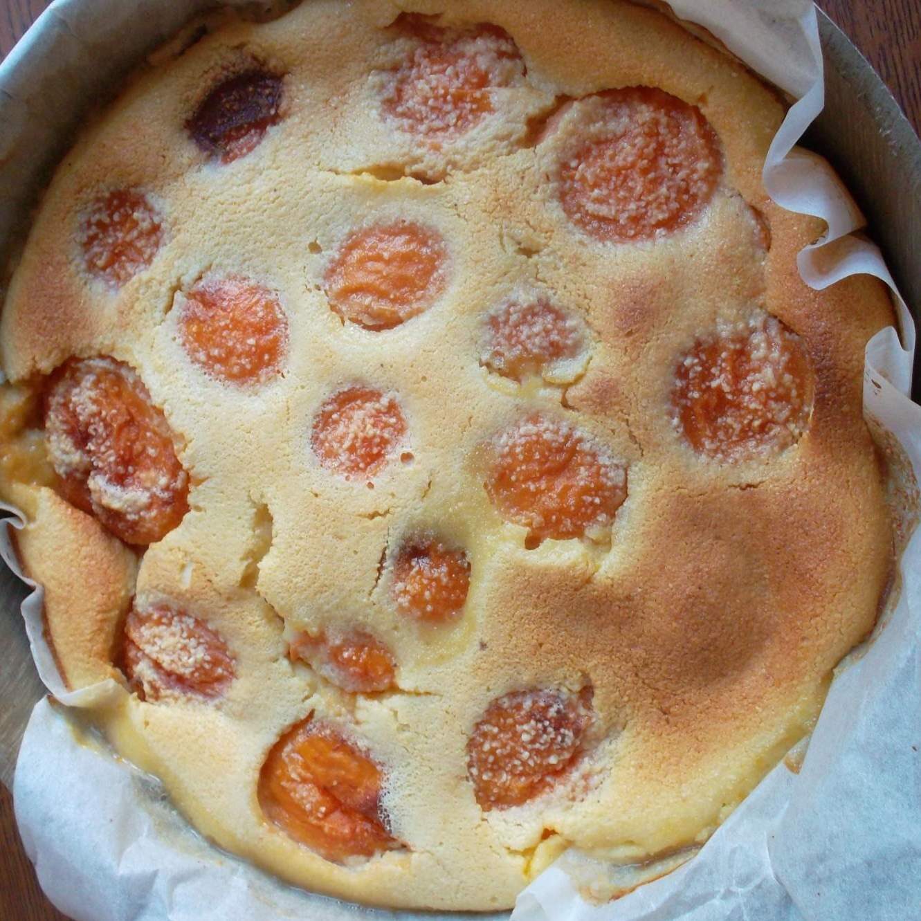 Clafoutis abricots amande