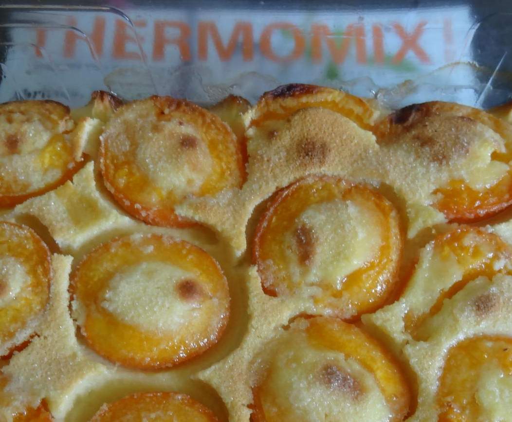 clafoutis aux abricots Thermomix