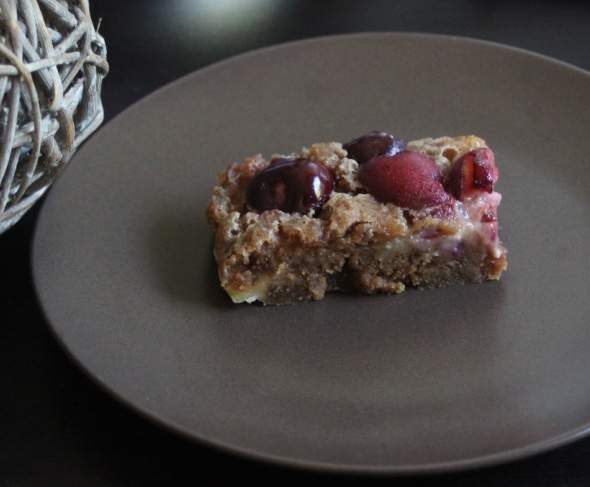 Clafoutis aux cerises et spéculoos
