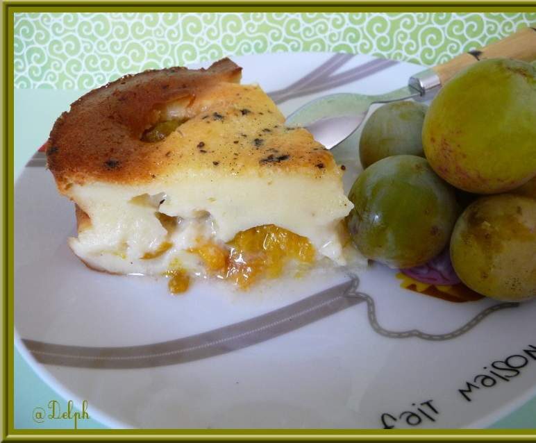 Clafoutis aux prunes