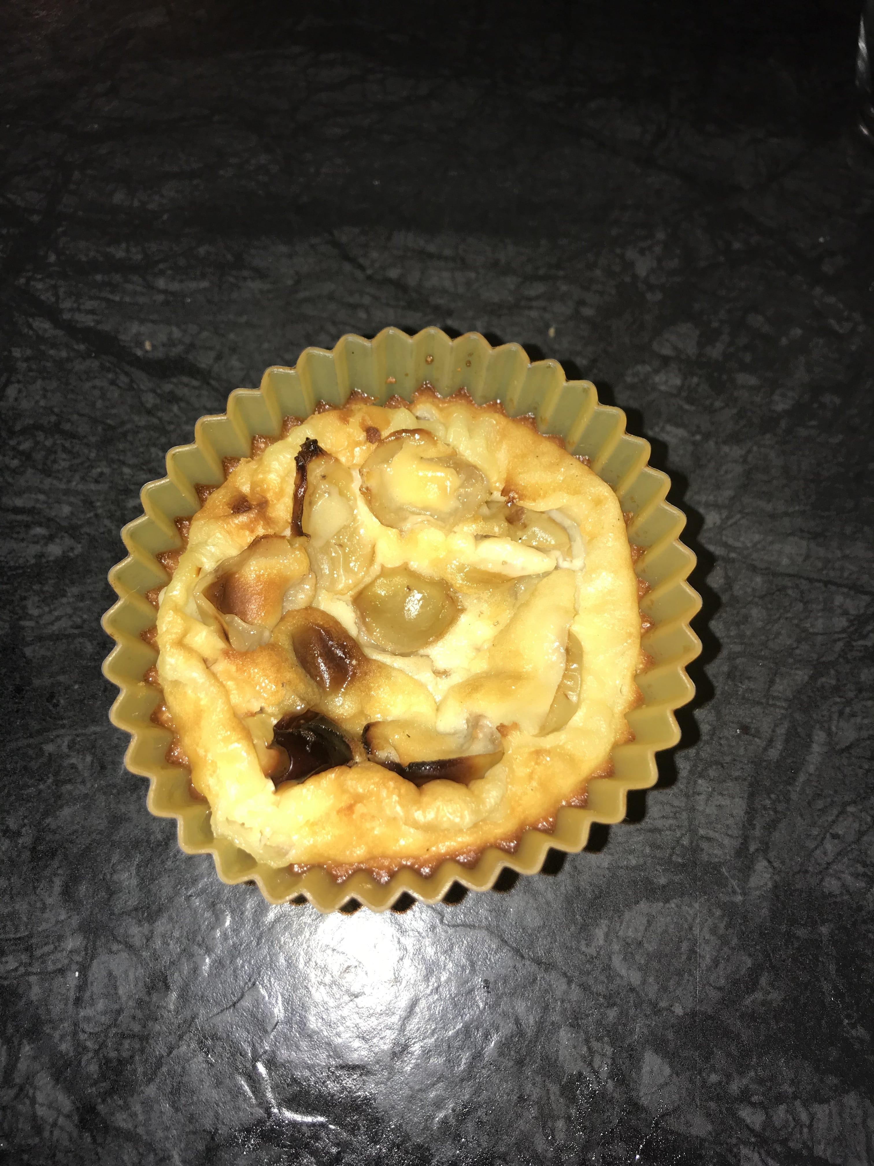 Clafoutis aux raisins frais