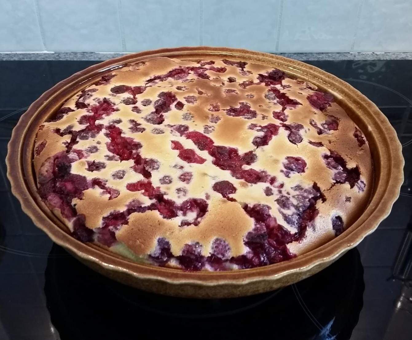 clafoutis framboises amande