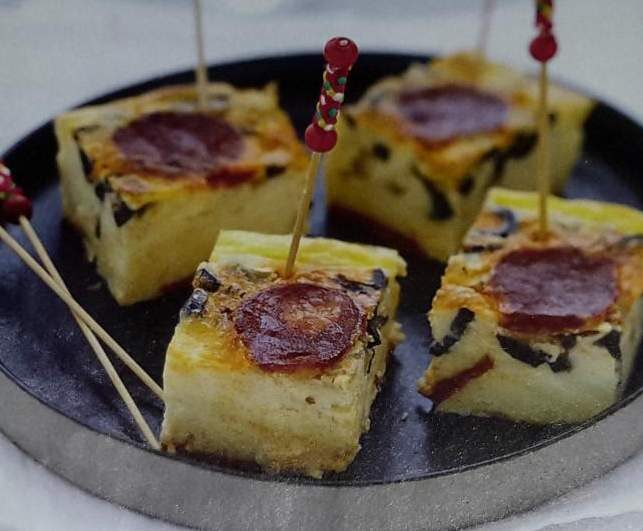 clafoutis olives-chorizo