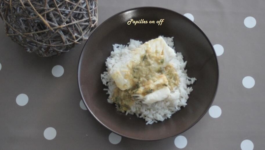 Cocotte de cabillaud à la thai