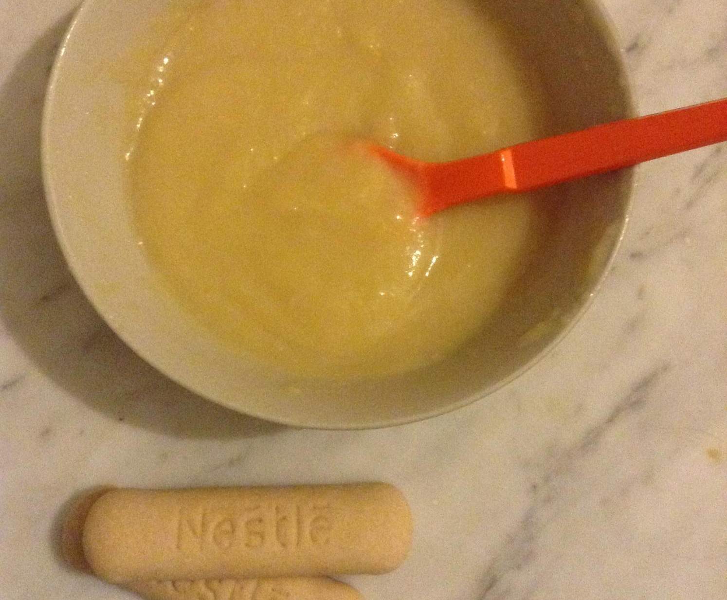 Compote biscuitée pour bébé