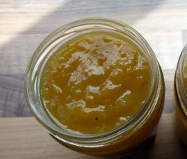 COMPOTE DE COURGETTES (ou confiture)