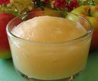 Compote de pommes vanillée