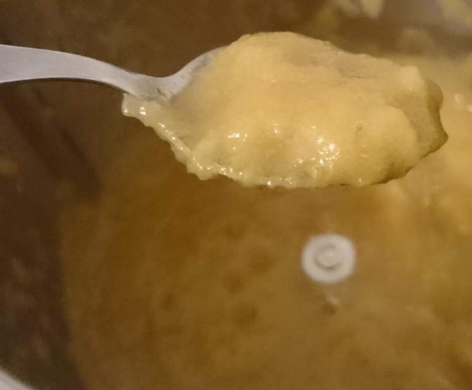 Compote de rhubarbe au miel