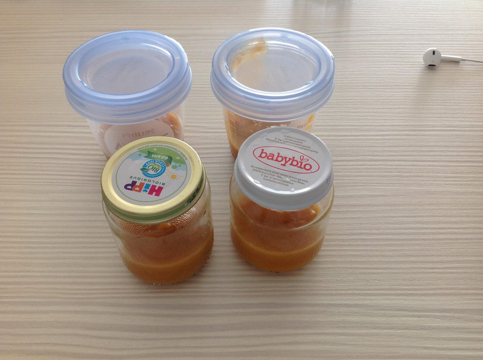 Compote mirabelle - bébé 5 mois