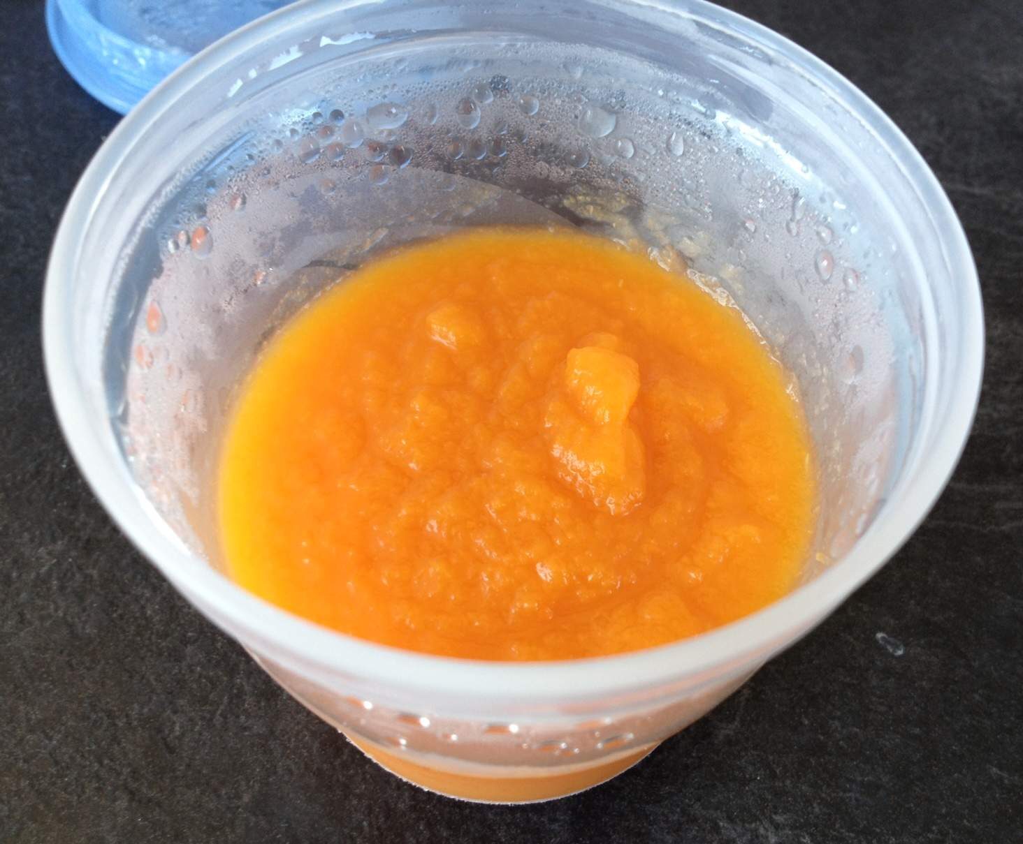 Compote pomme, carotte, miel (bébé +12 mois)