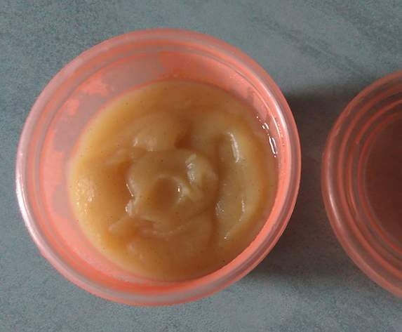 Compote pomme/vanille