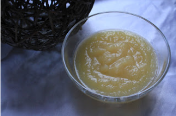 Compote pommes, poires, miel