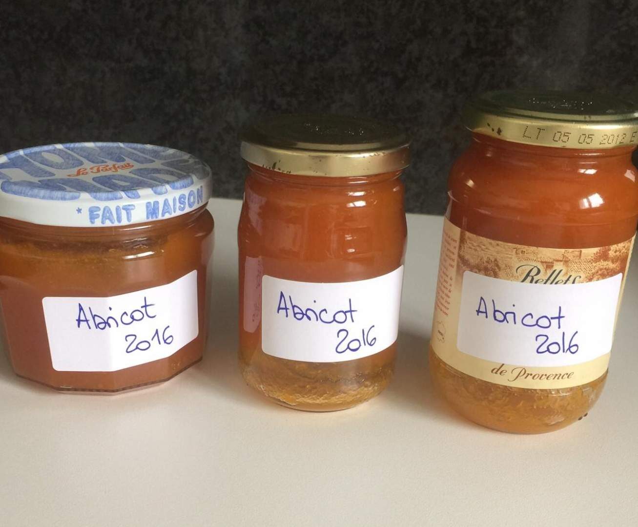 Confiture d'abricot