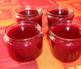 CONFITURE DE CASSEILLE OU CASSIS