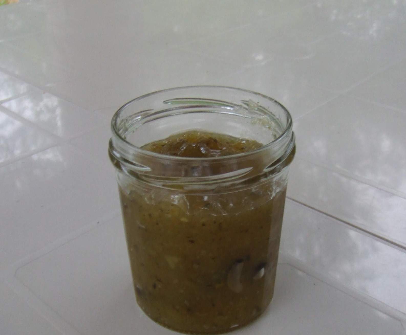 confiture de courgettes