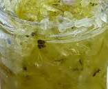 Confiture de courgettes au gingembre et citron