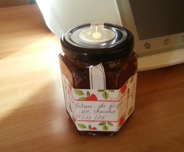 Confiture de figue au chocolat