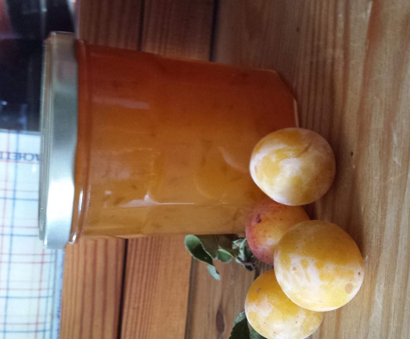 CONFITURE DE MIRABELLES