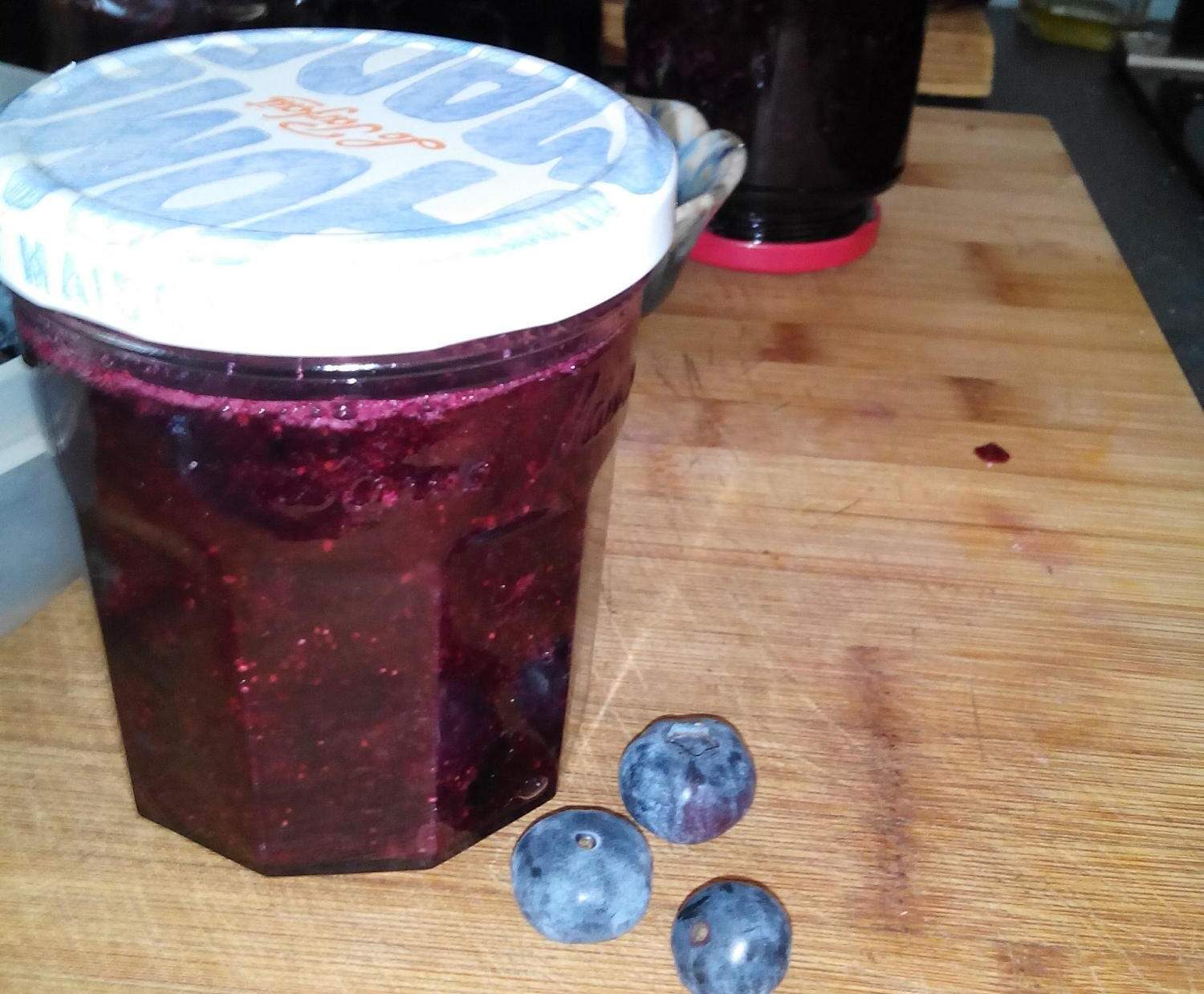 Confiture de myrtilles