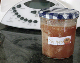 Confiture de Pêches Blanches