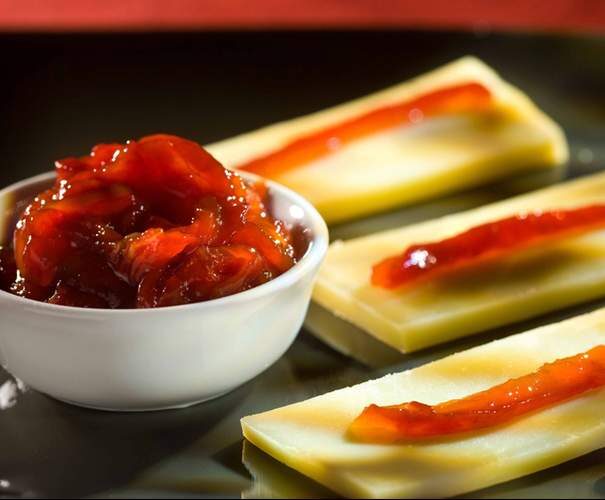 Confiture de poivron au safran