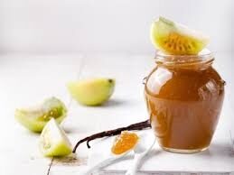 Confiture de tomates vertes et pommes