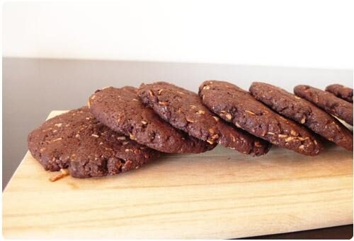 Cookies au pain sec rassis