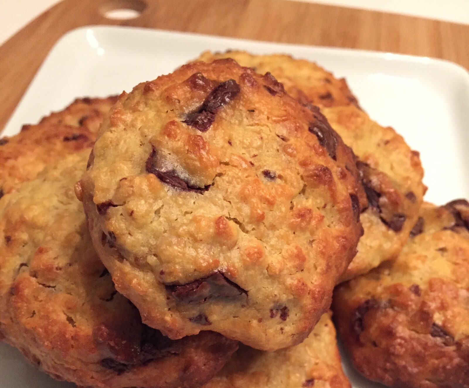 Cookies aux flocons d'avoine aux chocolat