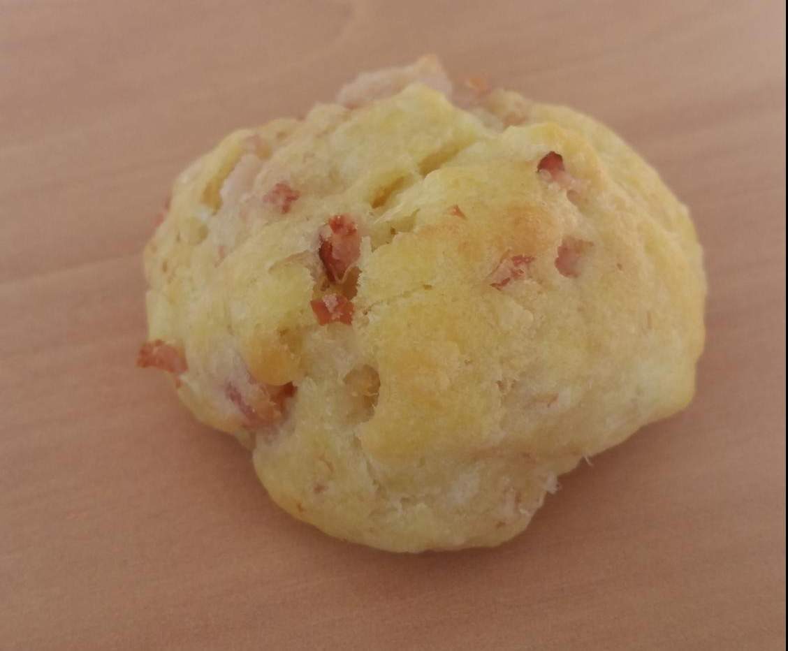 Cookies aux lardons et gruyère