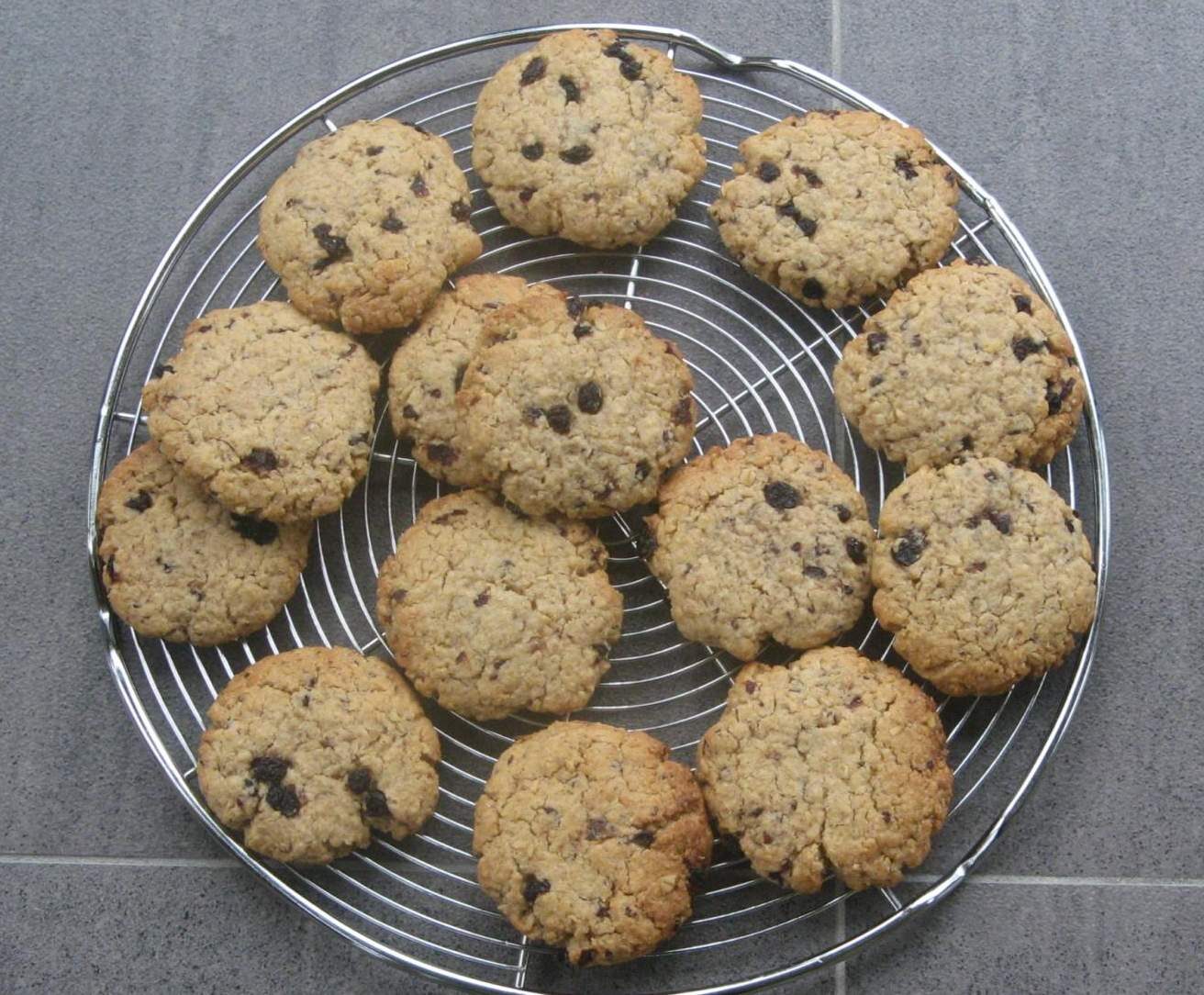 Cookies avoine cranberries