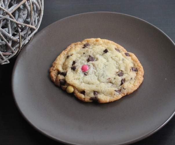 Cookies banane smarties sans oeuf, spécial allergique