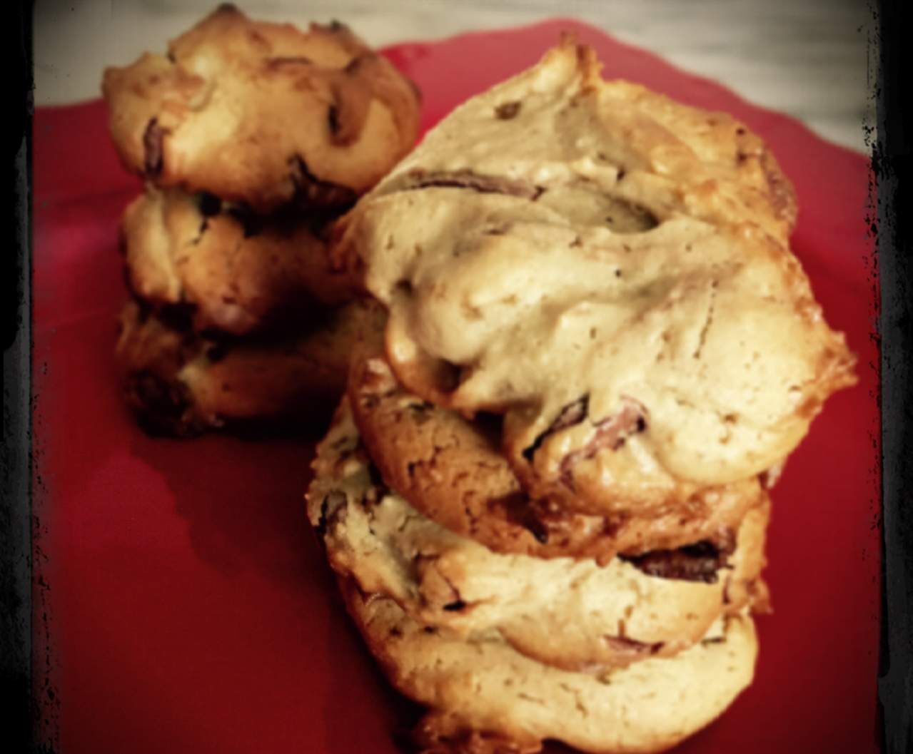 Cookies chocolat au lait et huile de coco