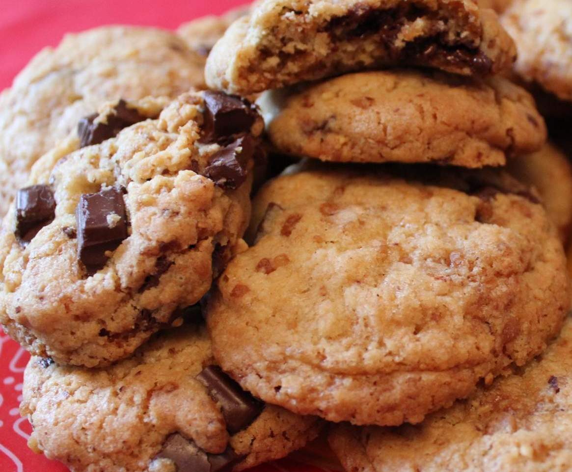 Cookies croustillants et moelleux