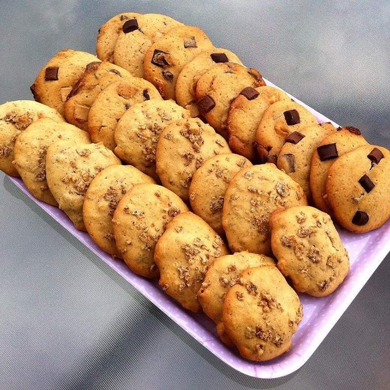 Cookies moelleux aux pépites de chocolat