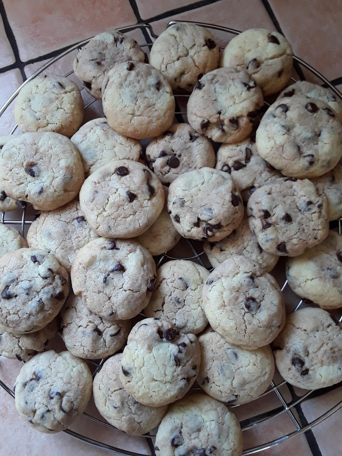 Cookies moelleux aux pépites de chocolat