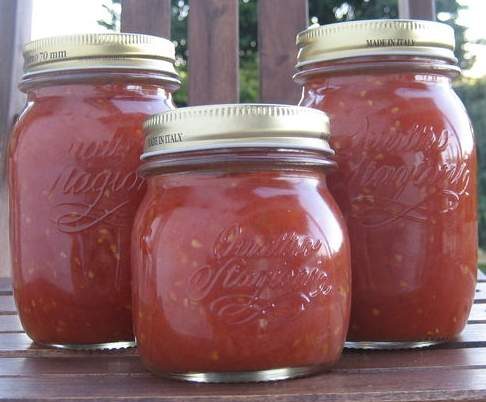 coulis de tomates champignons